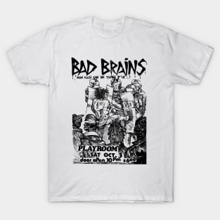 Bad Brains Punk Flyer T-Shirt